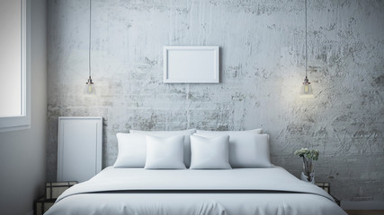 Modern bedroom Design wall