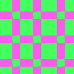 The green and pink background intersect with the lines to look beautiful.Pink and green are pastel colors.