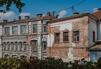 Old buildings in the historical part of Moscow