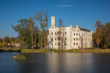 Fototapeta premium Castle from the 14th century in Karpniki, Poland