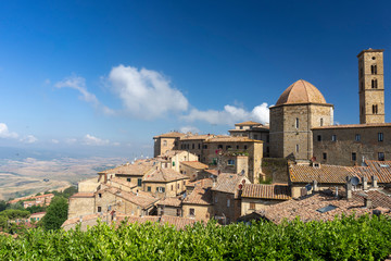 Panoramic view of Volterra, Tuscany