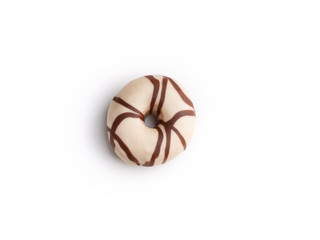 donut on isolated white background