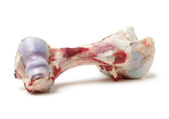 Raw caw bones.