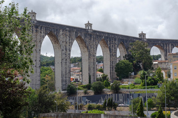 The Aqueduct Aguas Livres (Portuguese: Aqueduto das Aguas Livres "Aqueduct of the Free Waters") is a historic aqueduct in the city of Lisbon, Portugal
