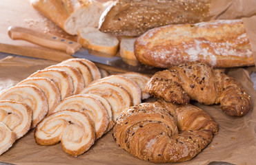 fried Palmier laid out on counter