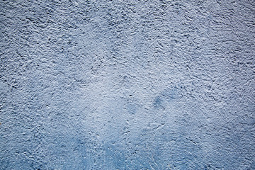 Hauswand - Wandputz - Blau
