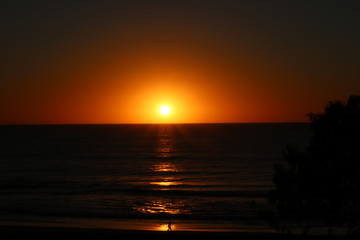 Fototapeta na wymiar Sunset beautiful background 