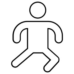 yoga exercise pose fitness vector icon