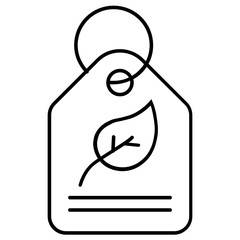 plant label tag price tag vector icon