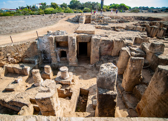 The ancient necropolis of the city, due to the splendor of the funerary structures, is called the Royal Tombs. The Romans sacked it and turned the necropolis into a quarry.