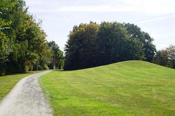 Fototapeta premium path in park Oldentruper Park