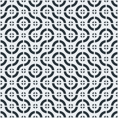 Truchet Random Pattern Generative Tile Art background illustration