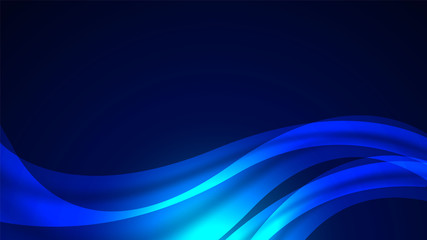 Abstract Geometric wave shape dark background