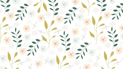 A Light Floral pattern background
