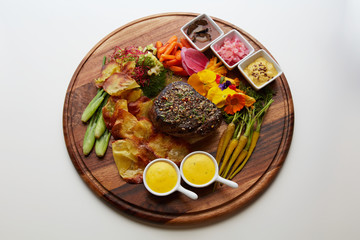 beef fillet delicious Italian cuisine delicatessen