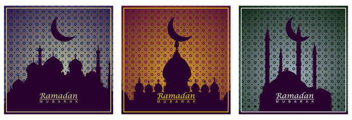 easy to edit vector illustration of Islamic celebration background with text Ramadan Kareem