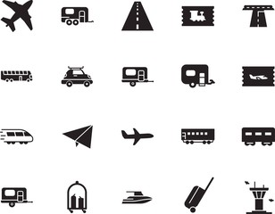 holiday vector icon set such as: high, tower, life, terminal, school, airline, family, fast, coupon, activity, stop, industry, metro, grey, architecture, subway, tickets, boat, vessel, briefcase