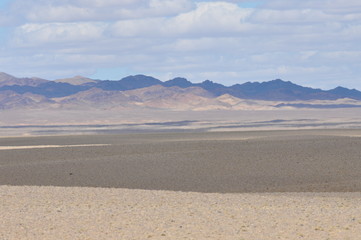 Fototapeta na wymiar Mongolie intérieure, Prairies