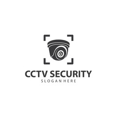 CCTV Vector Logo Design. Camera Logo Template Design. And Security System Logo Vector