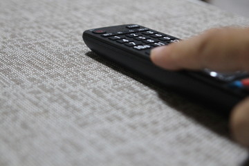 A remote control of TV