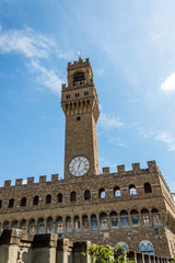 Obraz premium Beautiful view of the medieval center of Florence