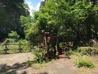 Machine Which was Used to Utilized for Carrying Stone in the Forest