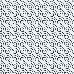 Truchet Random Pattern Generative Tile Art background illustration