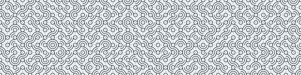 Truchet Random Pattern Generative Tile Art background illustration