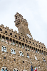 Fototapeta premium Beautiful view of the medieval center of Florence