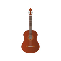 Obraz na płótnie Canvas Vector illustration of classical guitar