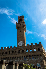 Fototapeta premium Beautiful view of the medieval center of Florence