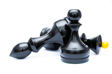 large wooden chess
