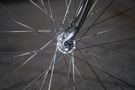 Rennrad vor tollem Hintergrund wie Raddetails 