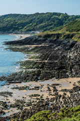 South Gower Coastline, Wales, UK