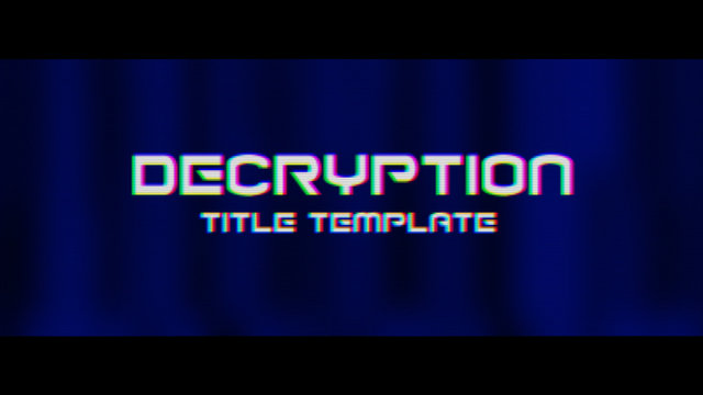 Decryption Title