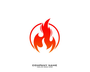 Fire flame Logo Template