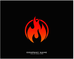 Fire flame Logo Template