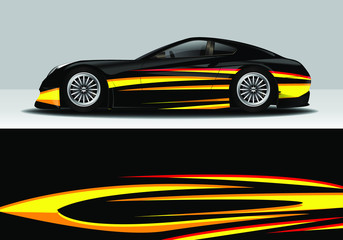 Fototapeta premium car sticker wrap vinyl background design modern abstract