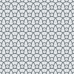 Naklejka premium Truchet Random Pattern Generative Tile Art background illustration