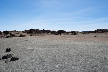 Vulkanlandschaft auf dem Teide auf Teneriffa