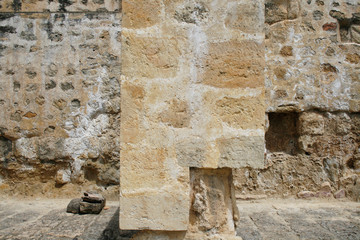 Wall connected to the Palace-City
