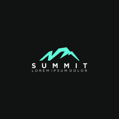 Modern Mountain logo design technology