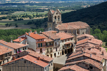 Obraz premium Church in Village of Frias, Burgos