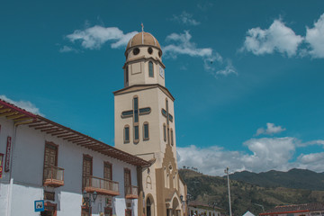 Fototapeta na wymiar church tower