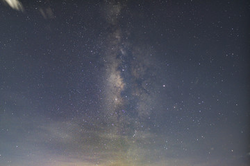 Abstract, beautiful milky way galaxy