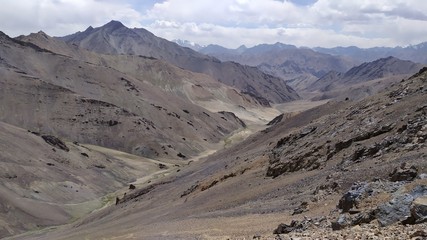 Trekking from Pshart valley through Gumbezkul pass to Madiyan in Tajikistan Pamir highway