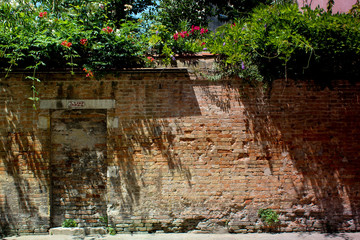 Mauer in Venedig