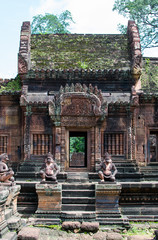 Imagen de las ruinas de los templos de Angkor Thom en Camboya