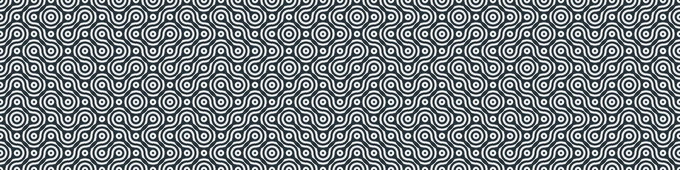 Truchet Random Pattern Generative Tile Art background illustration