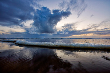 Waves at Dusk